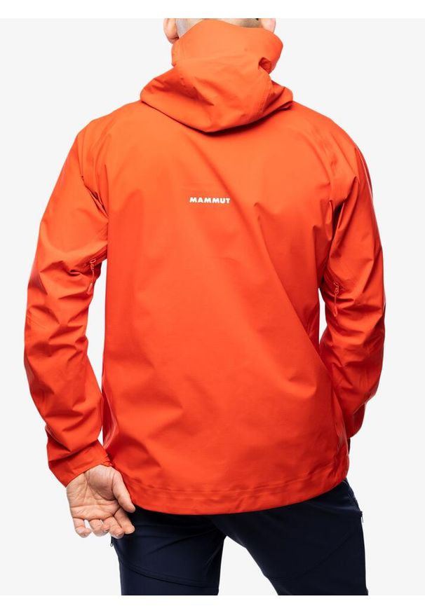 Kurtka z membraną męska Mammut Taiss HS Hooded Jacket. Kolor: czerwony