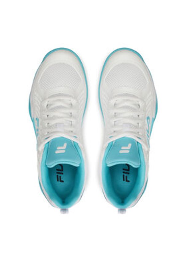 Fila Buty do tenisa Sabbia Lite 2 FTW23113 Biały. Kolor: biały. Materiał: materiał. Sport: tenis