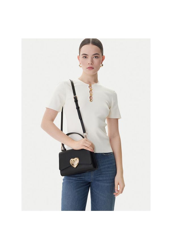Love Moschino - Torebka LOVE MOSCHINO. Kolor: czarny
