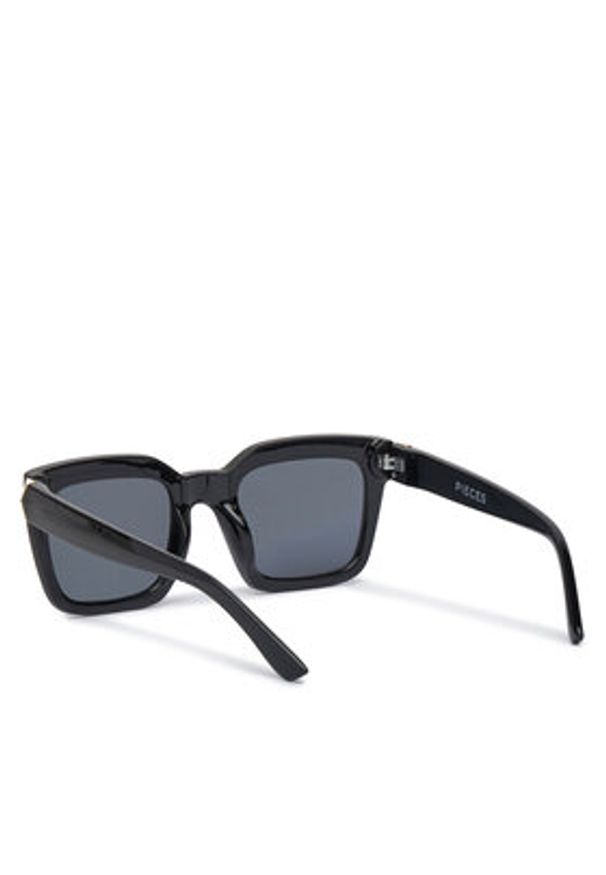 Pieces Okulary przeciwsłoneczne 17154890 Czarny. Kolor: czarny