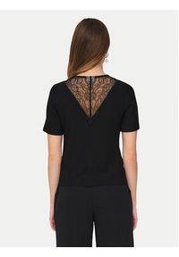 JDY T-Shirt Roxy 15341671 Czarny Slim Fit. Kolor: czarny. Materiał: wiskoza #3