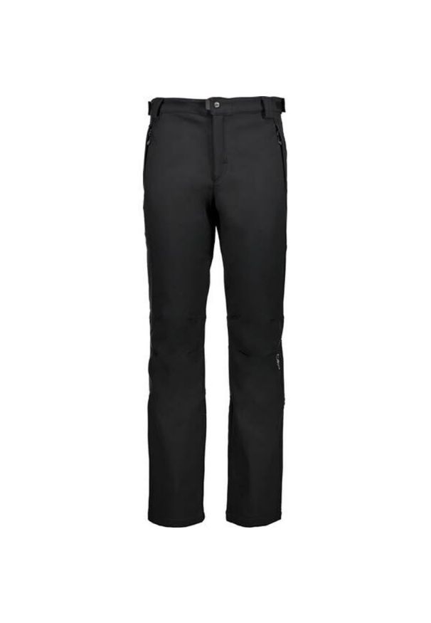 Spodnie softshell męskie CMP Long. Kolor: czarny. Materiał: softshell. Sezon: lato. Sport: turystyka piesza