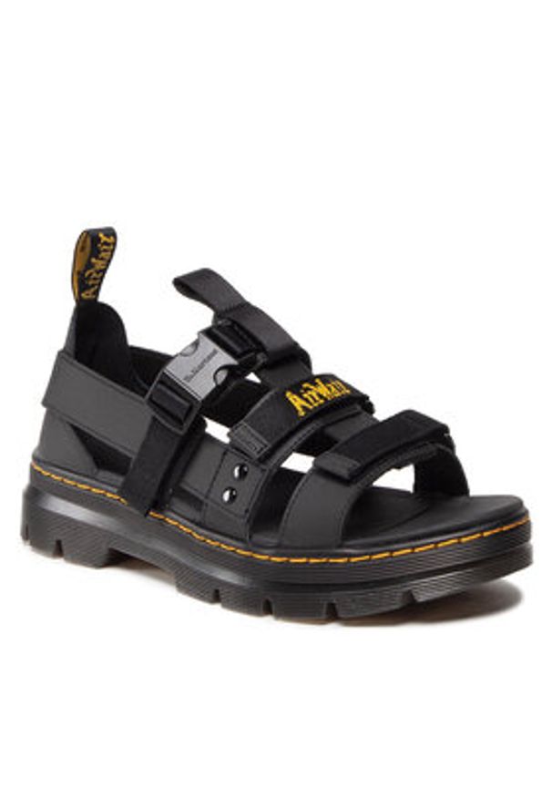 Dr. Martens Sandały Pearson 26473001 Czarny. Kolor: czarny. Materiał: skóra