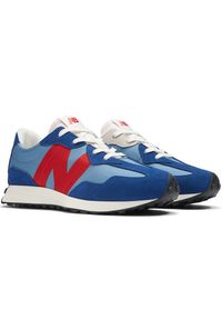 Buty dziecięce New Balance GS327VD – niebieskie. Okazja: na co dzień. Kolor: niebieski. Materiał: guma, materiał, syntetyk. Szerokość cholewki: normalna #3