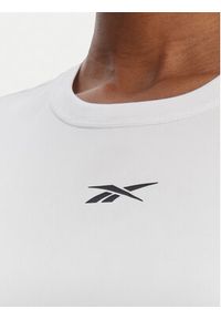 Reebok T-Shirt Essential RK25608CCW Biały Regular Fit. Kolor: biały. Materiał: syntetyk #4