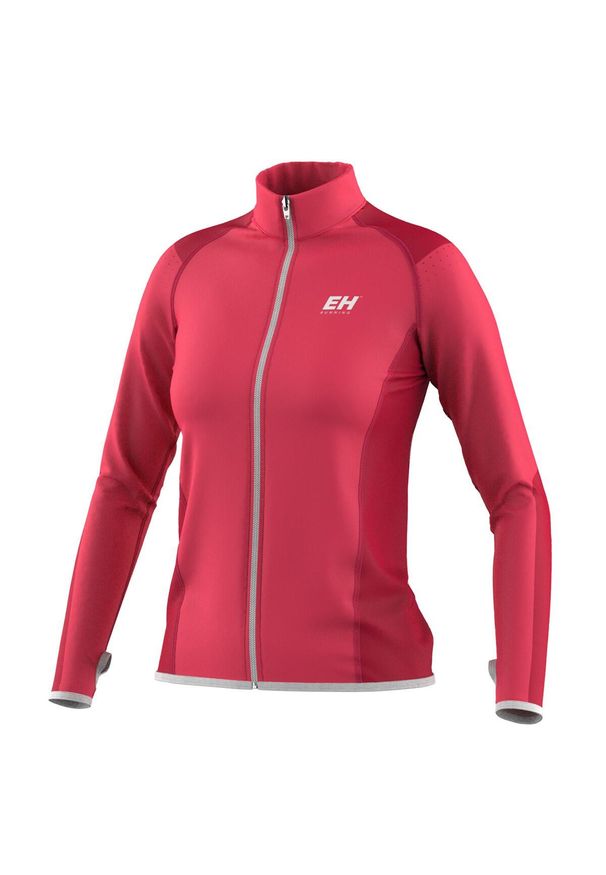 Bluza damska do biegania rozpinana EXTREME HOBBY MOOD. Kolor: różowy. Materiał: poliester, elastan. Sezon: wiosna, jesień. Sport: bieganie