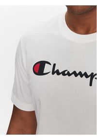Champion T-Shirt 220256 Biały Regular Fit. Kolor: biały. Materiał: bawełna #5