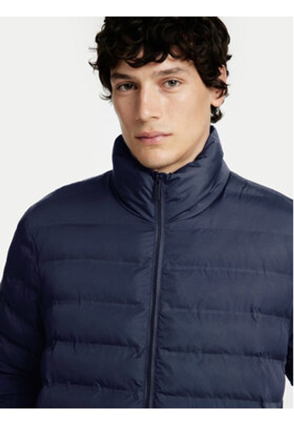 Selected Homme Kurtka przejściowa 16089395 Granatowy Regular Fit. Kolor: niebieski. Materiał: syntetyk