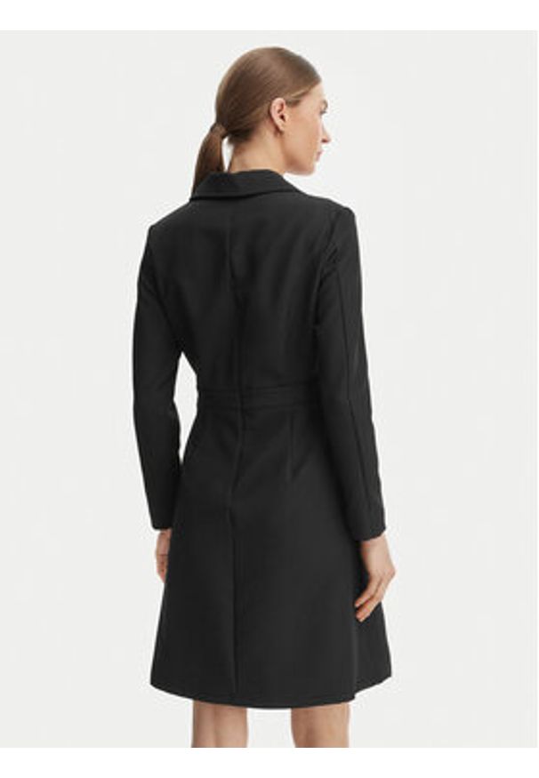 Rinascimento Sukienka koktajlowa CFC0127909003 Czarny Regular Fit. Kolor: czarny. Materiał: syntetyk. Styl: wizytowy