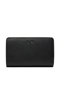 Calvin Klein Duży Portfel Damski K60K612638 Czarny. Kolor: czarny. Materiał: skóra #1