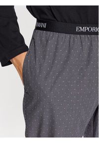 Emporio Armani Underwear Piżama 111860 3F576 30221 Czarny Regular Fit. Kolor: czarny. Materiał: bawełna