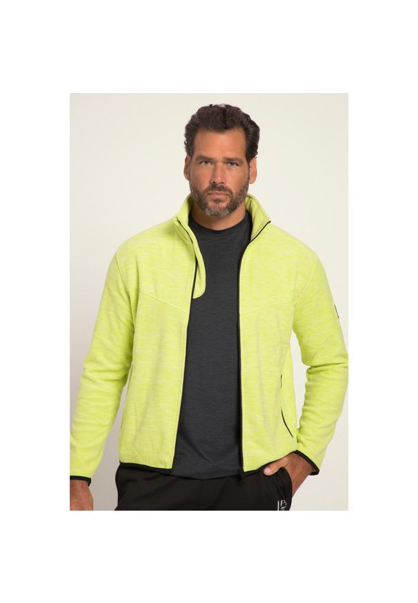 JAY-PI - Męska kurtka polarowa odzież rowerowa Flexnamic. Kolekcja: plus size. Kolor: zielony, wielokolorowy, żółty. Materiał: poliester, materiał