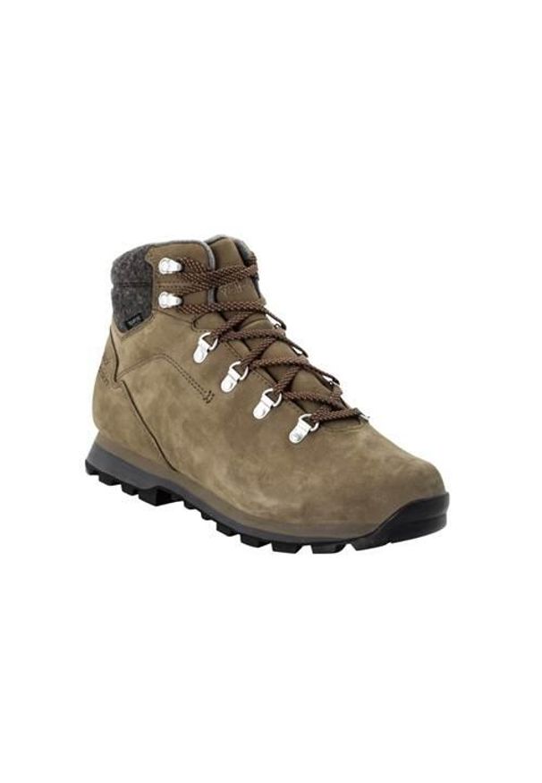 Buty trekkingowe męskie Jack Wolfskin Thunder Bay Texapore Mid. Zapięcie: sznurówki. Kolor: zielony. Materiał: materiał. Szerokość cholewki: normalna. Sport: turystyka piesza