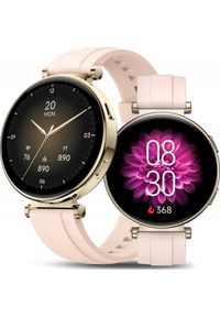 JG Smart - Smartwatch Damski Zegarek - Wodoodporny Rozmowy Menu PL - Złoty dla Kobiety. Rodzaj zegarka: smartwatch. Kolor: złoty #1