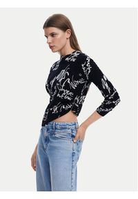 Desigual Sweter 25SWJF04 Czarny Regular Fit. Kolor: czarny. Materiał: syntetyk #3