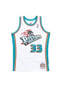 Mitchell & Ness - Koszulka Swingman Detroit Pistons. Kolor: biały. Sport: koszykówka #1