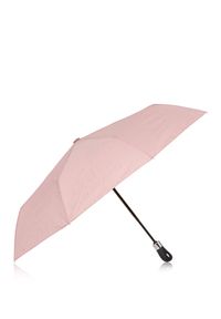 Ochnik - Składany parasol damski w kolorze różowym. Kolor: różowy. Materiał: poliester