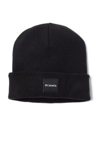 columbia - Czapka Columbia Unisex City Trek Heavyweight Beanie 1911251013 - czarna. Kolor: czarny. Materiał: akryl, materiał. Wzór: aplikacja. Styl: klasyczny, casual #1