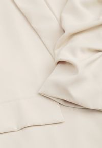 Born2be - Beżowa Pudełkowa Marynarka bez Zapięcia z Marszczeniami na Rękawach Annaloa. Okazja: na co dzień, do pracy. Kolor: beżowy. Materiał: materiał, jeans. Styl: wizytowy, casual, elegancki #8