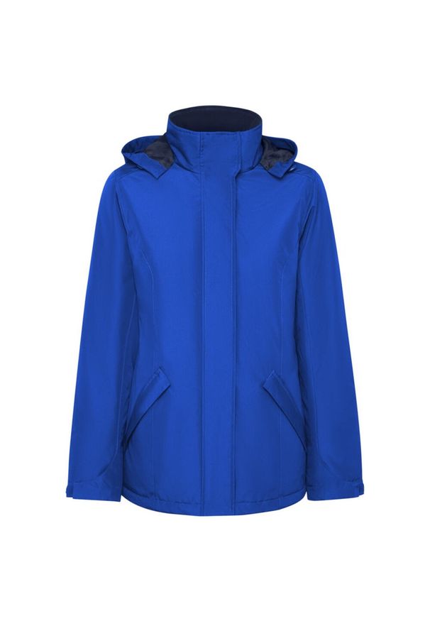 ROLY - Kurtka Ocieplana Damska America. Kolor: niebieski. Materiał: puch. Sport: turystyka piesza