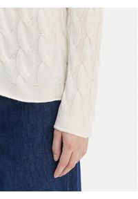 United Colors of Benetton - United Colors Of Benetton Sweter 1335D2467 Biały Regular Fit. Kolor: biały. Materiał: syntetyk #2