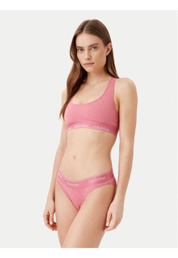 Calvin Klein Underwear Biustonosz top 000QF7874E Różowy. Kolor: różowy