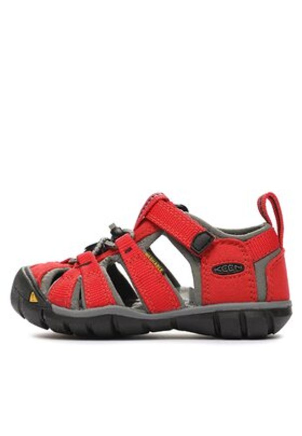 keen - Keen Sandały Seacamp II Cnx 1014470 Czerwony. Kolor: czerwony. Materiał: materiał