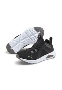 Buty do chodzenia dla dzieci Puma Enzo 2 Weave JR. Zapięcie: sznurówki. Kolor: czerwony, wielokolorowy. Materiał: syntetyk, tkanina, materiał. Szerokość cholewki: normalna. Sport: turystyka piesza