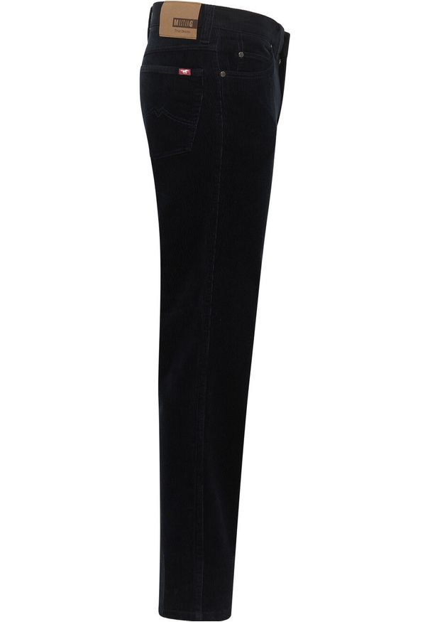 Mustang - MUSTANG Tramper MĘSKIE SPODNIE SZTRUKSOWE NAVY BLAZER 1013051 5324. Materiał: sztruks