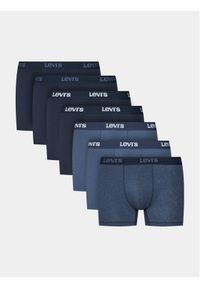 Levi's® Komplet 7 par bokserek 701225625 Granatowy. Kolor: niebieski. Materiał: bawełna