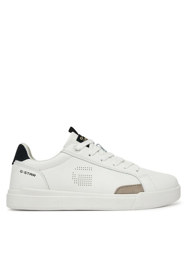 G-Star RAW - Sneakersy G-Star Raw. Kolor: biały