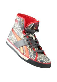Buty do chodzenia dla dzieci Reebok TD2010. Wysokość cholewki: za kostkę. Zapięcie: sznurówki. Kolor: czerwony, brązowy, wielokolorowy, szary. Materiał: tkanina, skóra, materiał, syntetyk. Szerokość cholewki: normalna. Sport: turystyka piesza