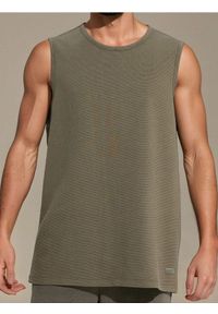 Sinsay - Tank top - zielony. Kolor: zielony