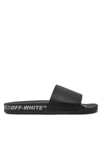 OFF-WHITE - Off-White Klapki OMIC001S22MAT0011001 Czarny. Kolor: czarny #1