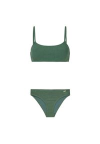 Damski 2-częściowy kostium kąpielowy Protest Dice. Kolor: zielony #1