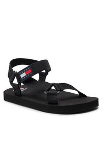 Tommy Jeans Sandały Tjm Casual Sandal EM0EM01399 Czarny. Okazja: na co dzień. Kolor: czarny. Materiał: materiał. Styl: casual #5