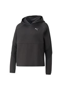 Bluza sportowa damska Puma 67308401. Typ kołnierza: kaptur. Kolor: czarny. Materiał: polar. Sezon: zima