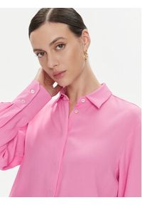 Marella Koszula Doris 2331160436200 Różowy Regular Fit. Kolor: różowy. Materiał: jedwab, wiskoza #3