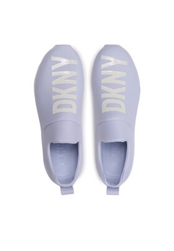 DKNY Sneakersy K1385461 Fioletowy. Kolor: fioletowy. Materiał: materiał