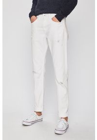 Pepe Jeans - Jeansy. Kolor: biały #1