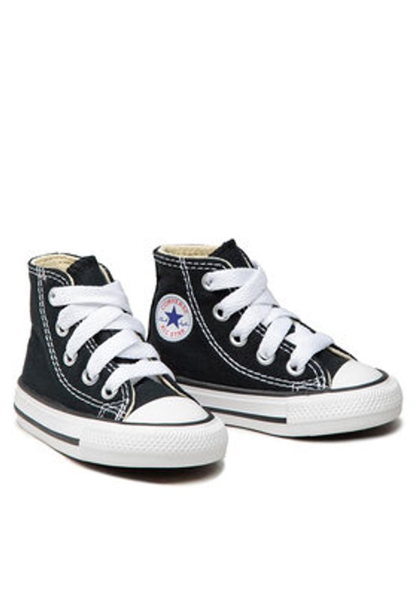 Converse Trampki Chuck Taylor All Star Hi 7J231 Czarny. Kolor: czarny. Materiał: materiał