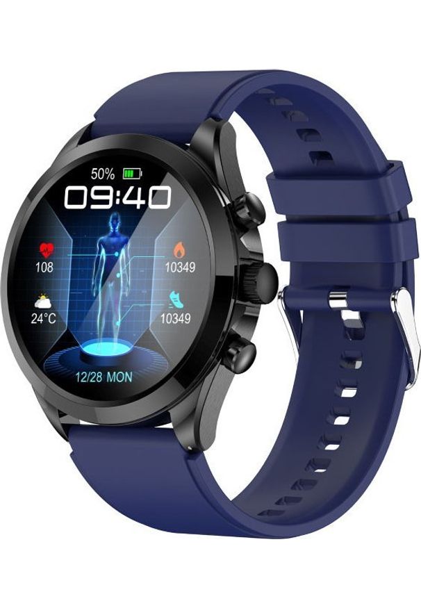 Smartwatch Hagen Smartwatch męski Hagen HC67.14.537 niebieski pasek. Rodzaj zegarka: smartwatch. Kolor: niebieski