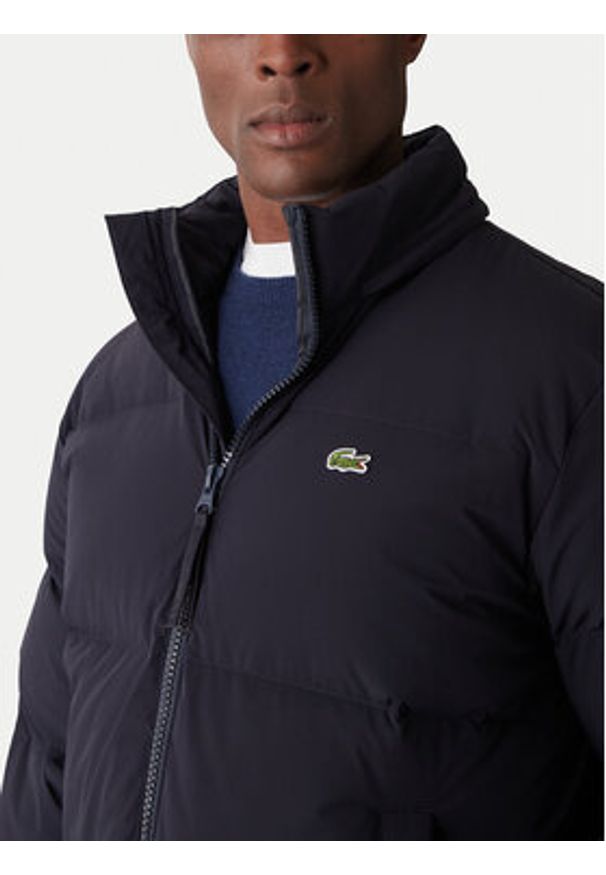 Lacoste Kurtka puchowa BH5154 Granatowy Regular Fit. Kolor: niebieski. Materiał: syntetyk