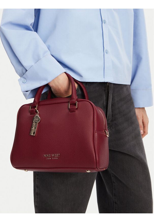 Nine West Torebka CEO-Brooklyn-Bliss-LX10159 Bordowy. Kolor: czerwony