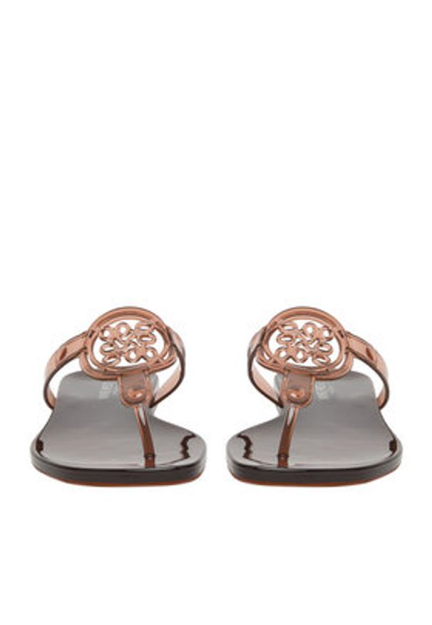 Nine West Japonki CEO-CT0906-1 Brązowy. Kolor: brązowy. Materiał: syntetyk