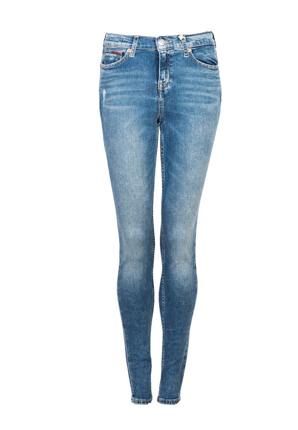 TOMMY HILFIGER - Tommy Jeans Spodnie "Sophie". Materiał: jeans. Długość: do kostek