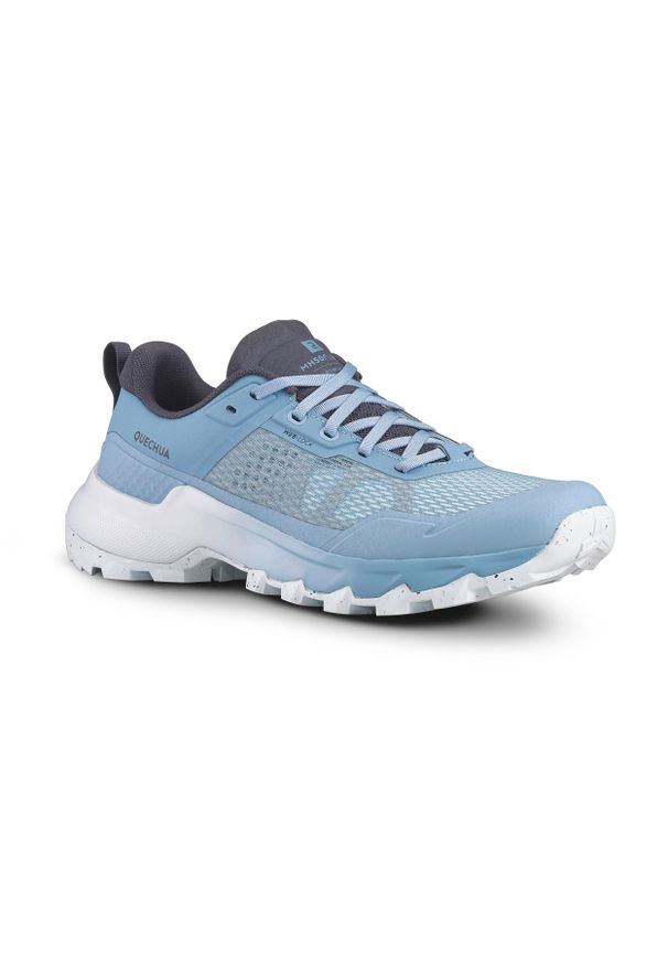 quechua - Buty turystyczne damskie Quechua MH500 Light. Kolor: szary, niebieski, wielokolorowy. Materiał: materiał, kauczuk