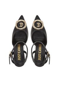 Just Cavalli Szpilki 78RA3S12 ZP273 Czarny. Kolor: czarny. Materiał: skóra. Obcas: na szpilce #3