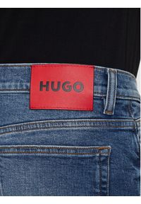 Hugo - HUGO Jeansy 50537698 Niebieski Slim Fit. Kolor: niebieski