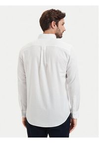 TOMMY HILFIGER - Tommy Hilfiger Koszula Poplin MW0MW43318 Biały Regular Fit. Kolor: biały. Materiał: bawełna #5